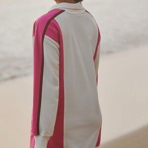 Daily Practice by Anthropologie Sporty Colorblock Twofer Mini Dress